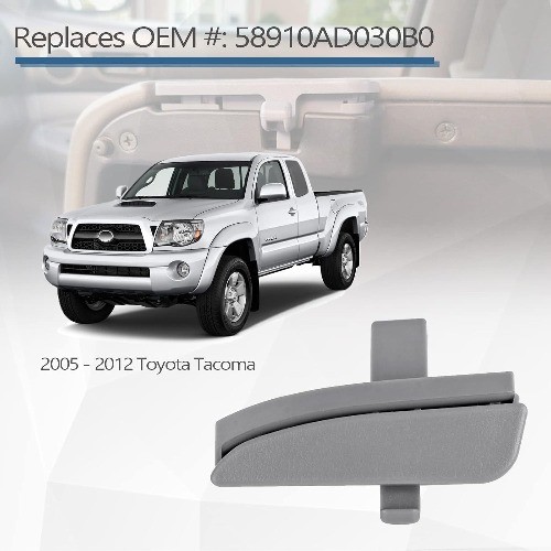 Front Center Console Lid Latch Compatible with 2005-2012 Tacoma Interior Armrest