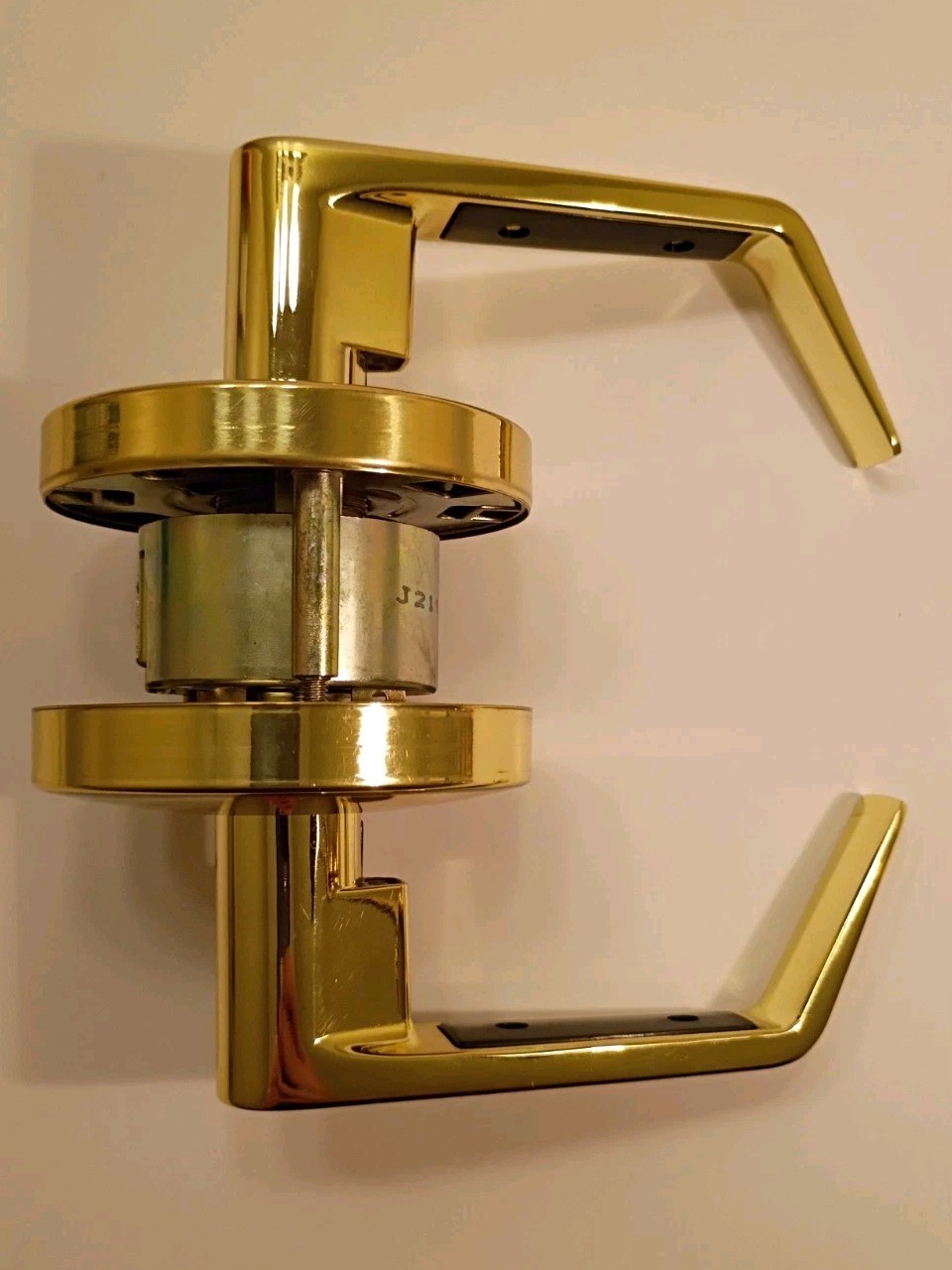 FAULTLESS polished Brass passage New With Out Box.
