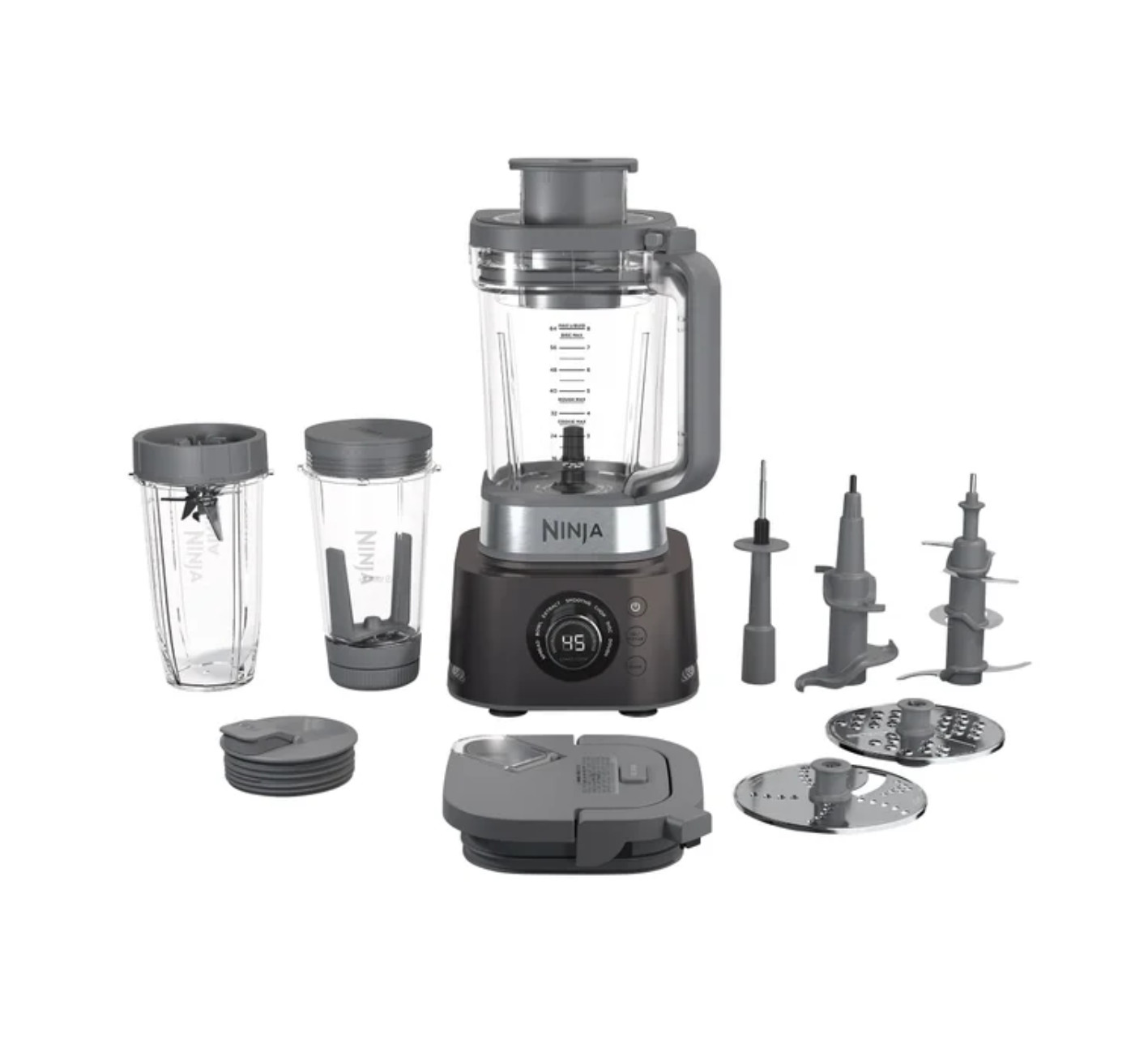 Ninja R-CO401B Foodi Power Blender, XL Smoothie Bowl Maker-Certified Refurbished