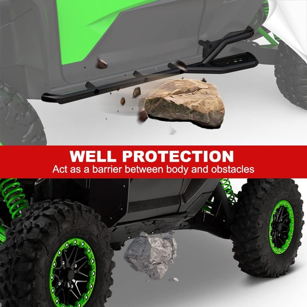 ELITEWILL Teryx KRX 1000 Rock Sliders Side Nerf Bars