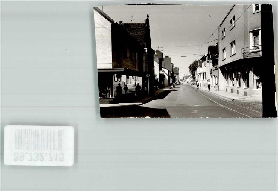 39732715 - 6103 Griesheim Main Street with W + K Department Store Photo Original from