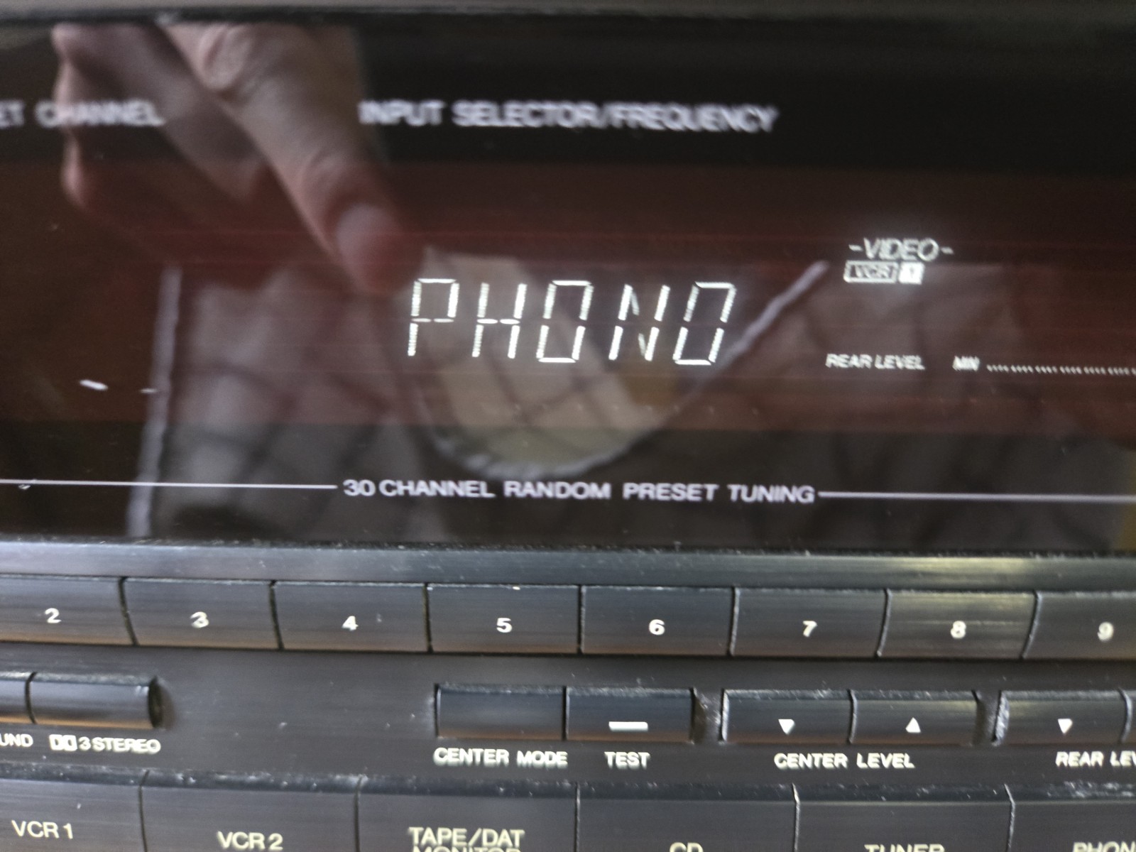 Technics SA-GX330 AV Control Stereo/VCR/CD/PHONO Receiver. READ
