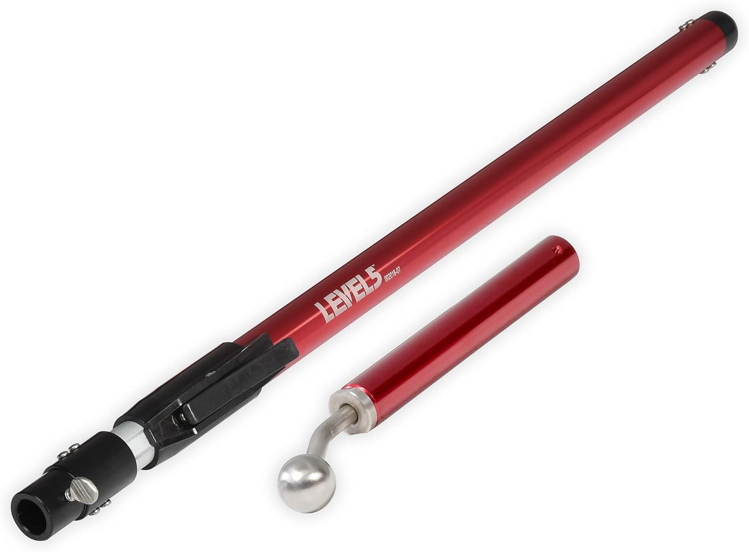 Pro-Grade Corner Finisher with Extendable Handle, 31"-50", Anodized Aluminum