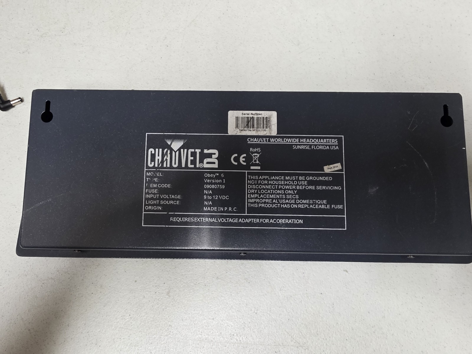 CHAUVET DJ Obey 6 Compact Universal LED Controller | LED Light Controllers
