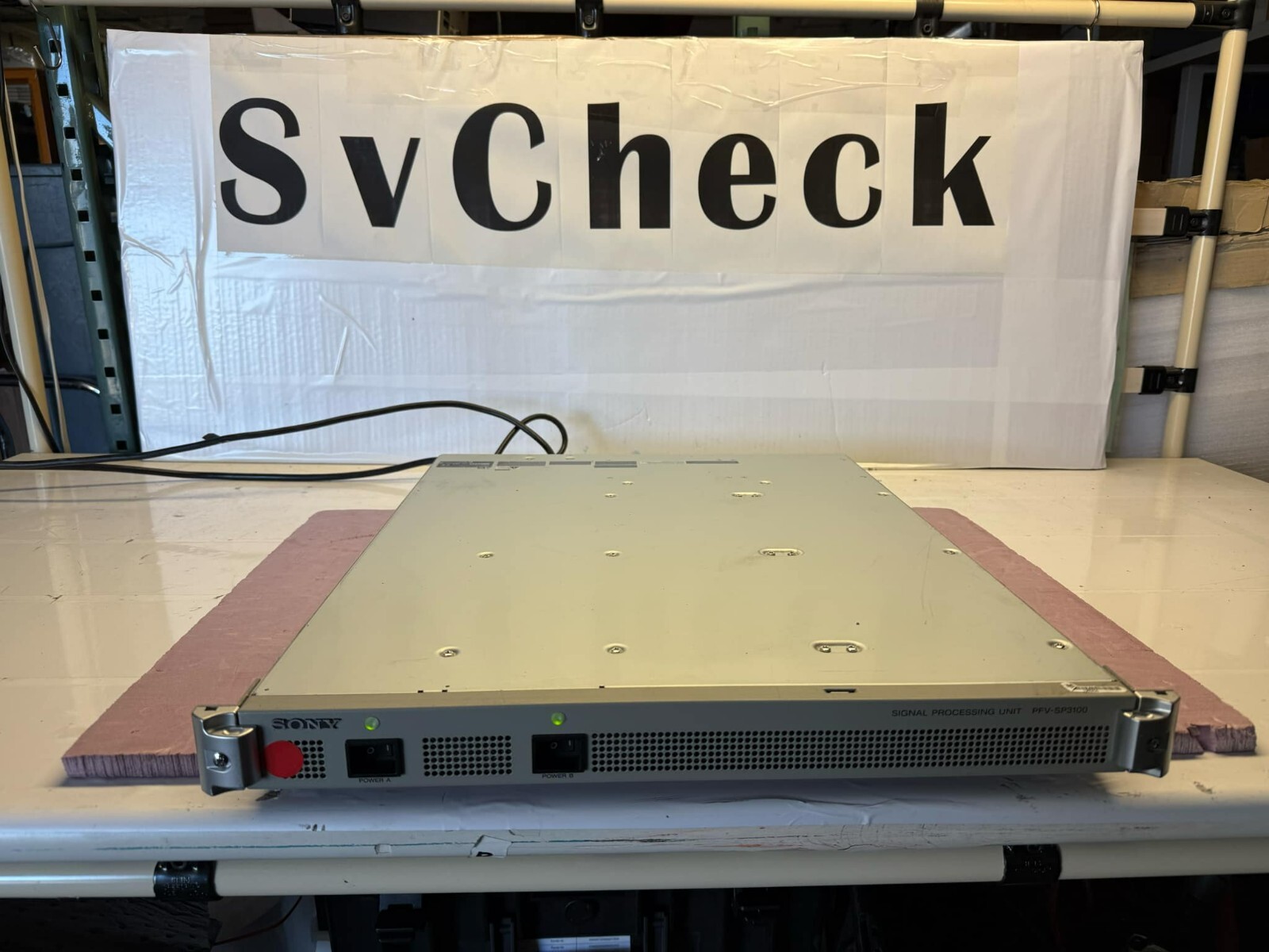 Sony PFV-SP3100 Signal Processing Frame HKSP-R80 Routing Switch Module
