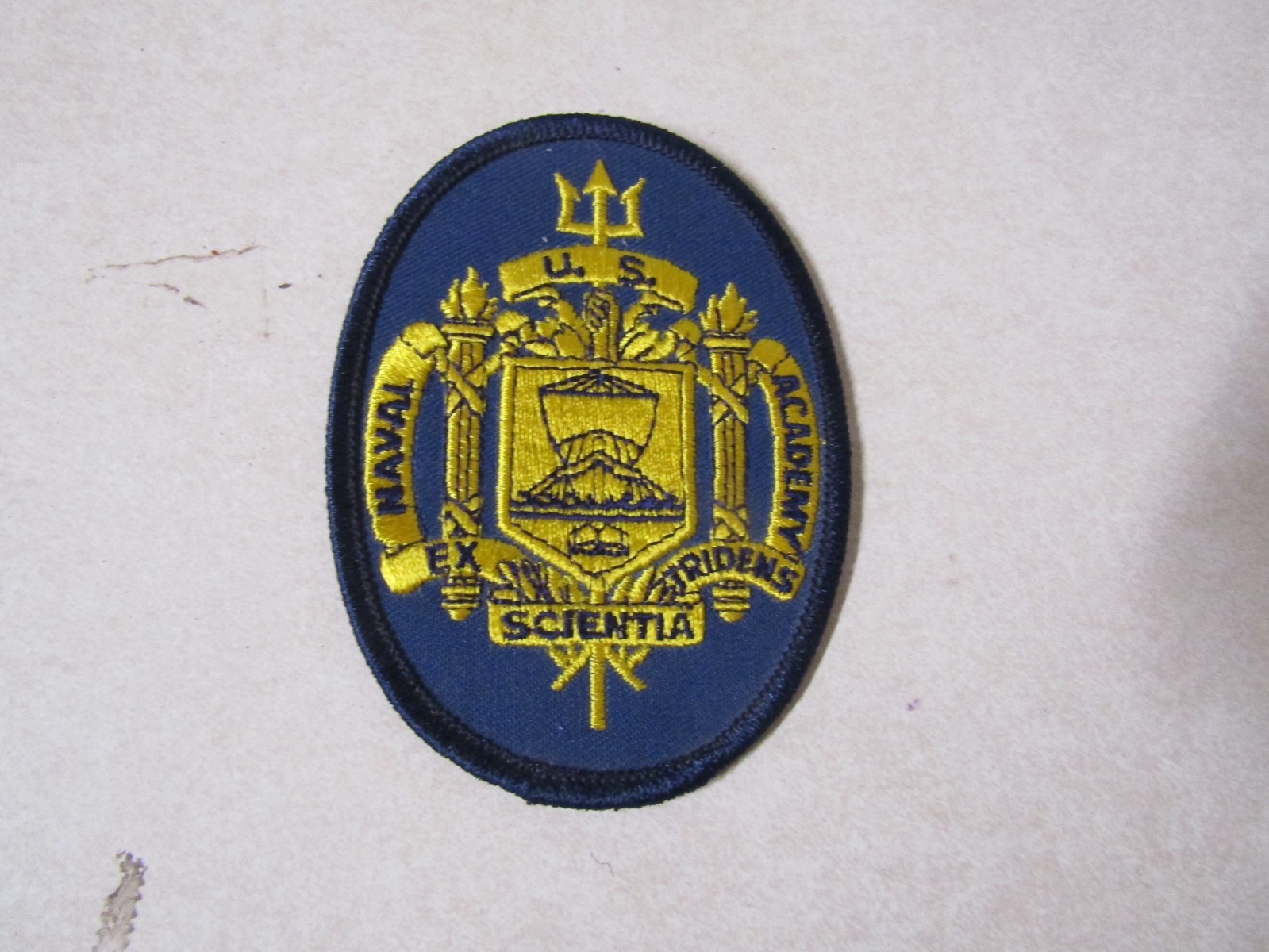 MILITARY PATCH UNITED STATES NAVAL ACADEMY
