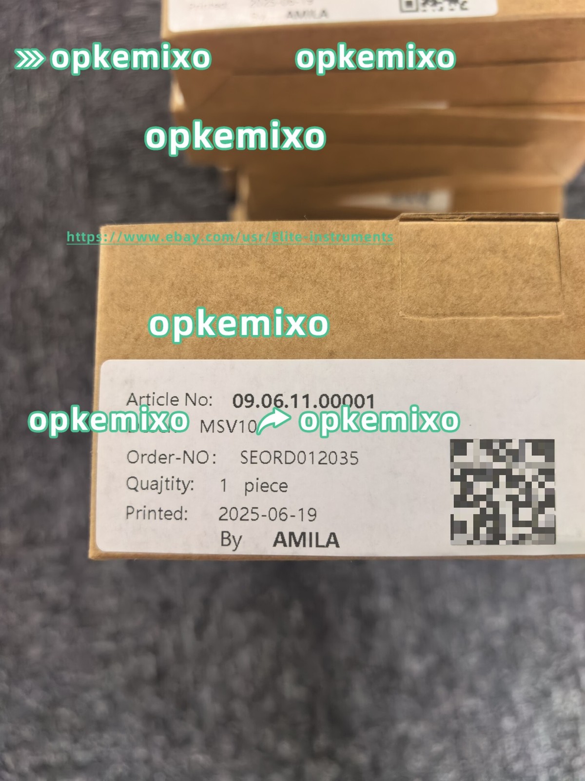 1PS AMILA MSV10 09.06.11.00001 Pneumatic Valve