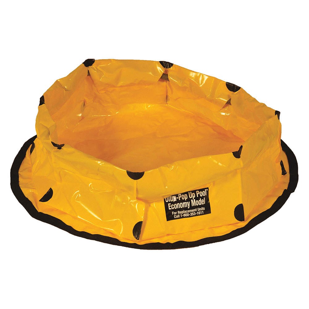 ULTRATECH 8022-YEL Containment Pool,20 gal,8 In H 3NJL6