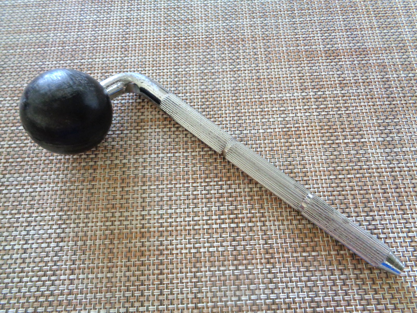 1980s VINTAGE TAMA OMNI SPHERE TOM HOLDER ROD-ARM + SWIVEL BALL  10.5 mm JAPAN