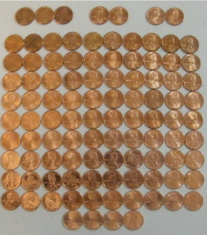 1958-1959-2025 PDS UNC=Set 152 Lincolns+60D+SD+7 1982 variety+Free Buffalo+Wheat