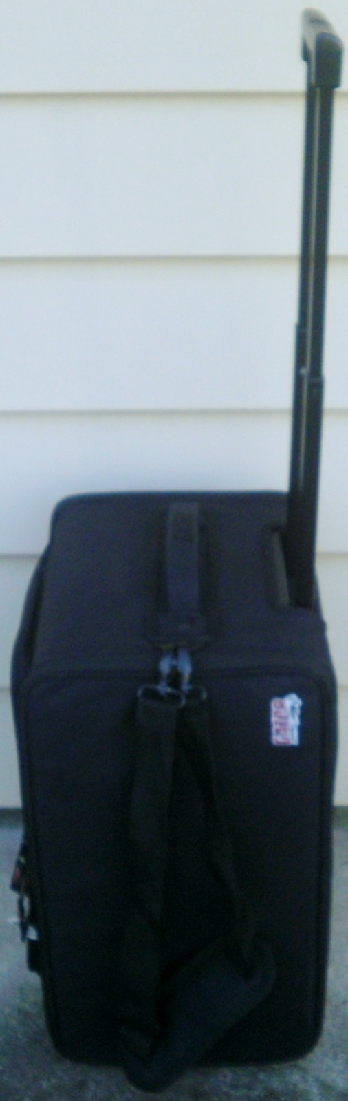 Gator Case Lightweight Rack Bag Pull Handle & Wheels 4U Rack GR-RACKBAG-4UW