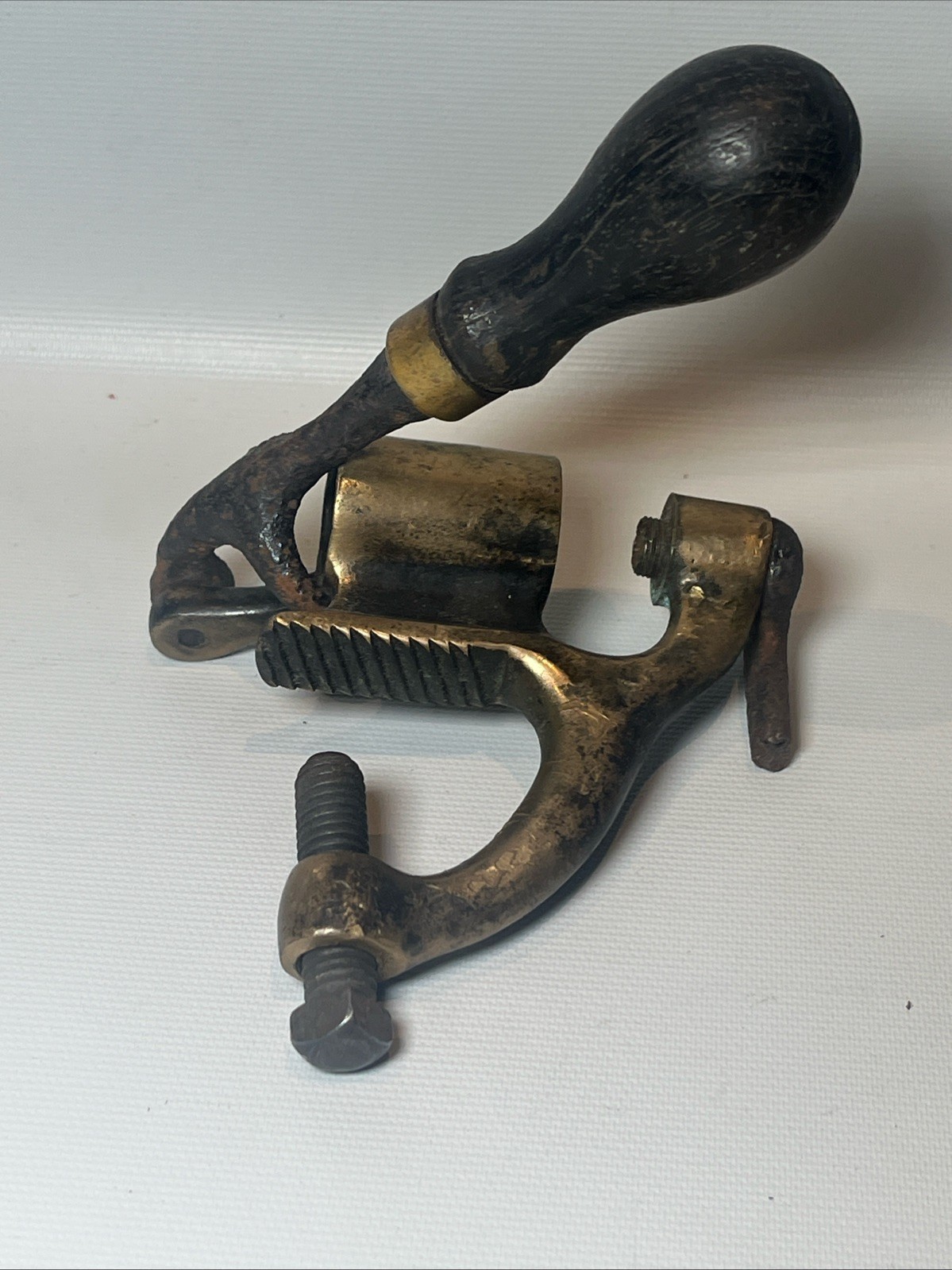 Antique Shotgun Shell Hand Reloading Crimp Press Crimping Tool Gun Collection