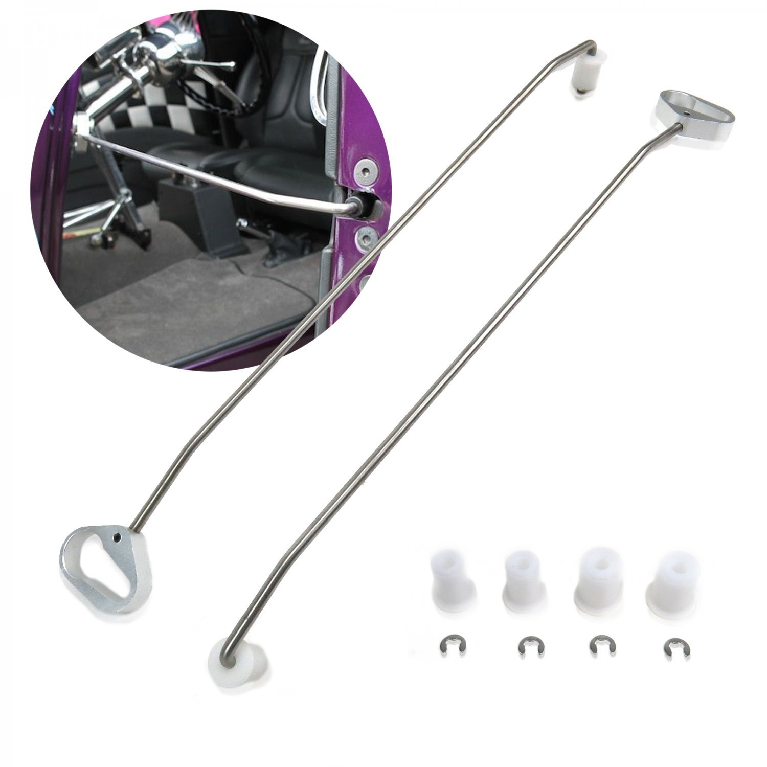 Bear Claw Door Latch Prop Open Hinge Display Kit Show Car Hot Rod Muscle Street