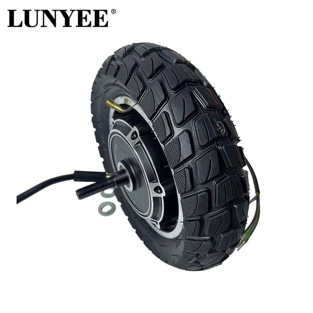 10 Inch Electric Scooter Wheel Hub Motor 48V / 60V 1200W 1500W Motor Parts
