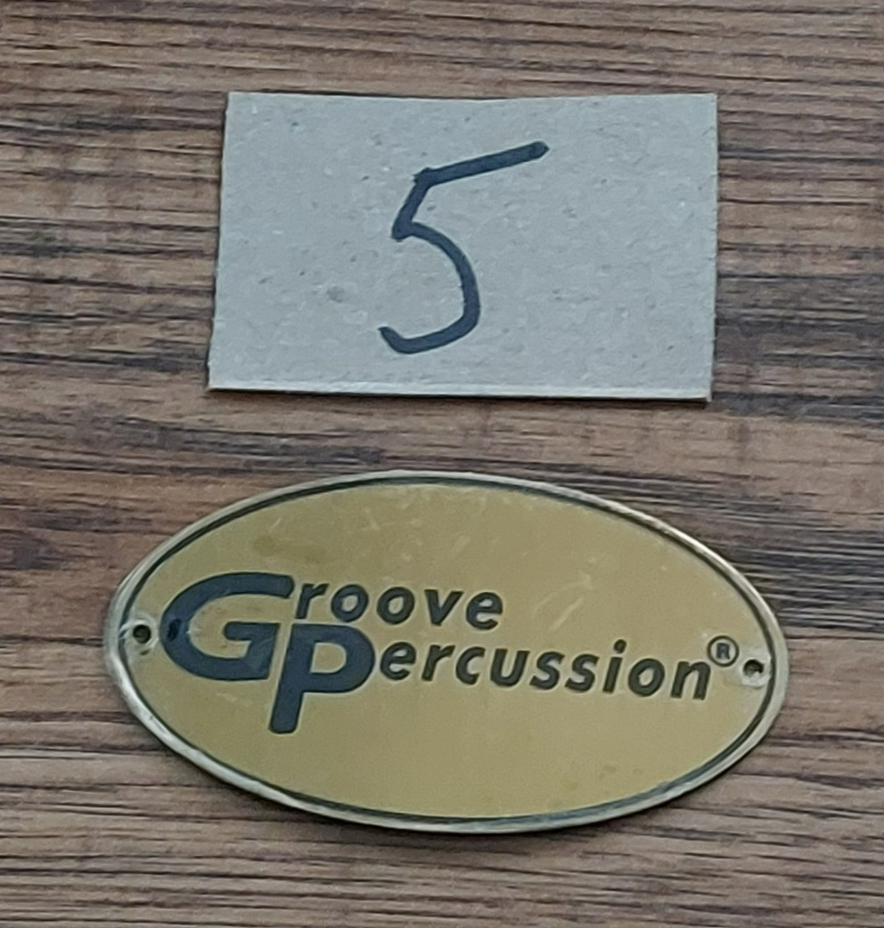 Groove Percussion Drum Badge (582)