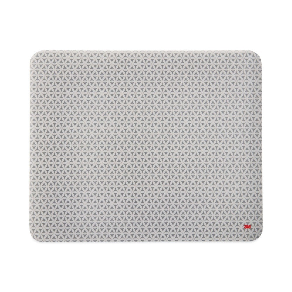 3M MP200PS 8-1/2" x 7" Mouse Pad w/ Repositionable Nonskid Back - GY Bitmap New