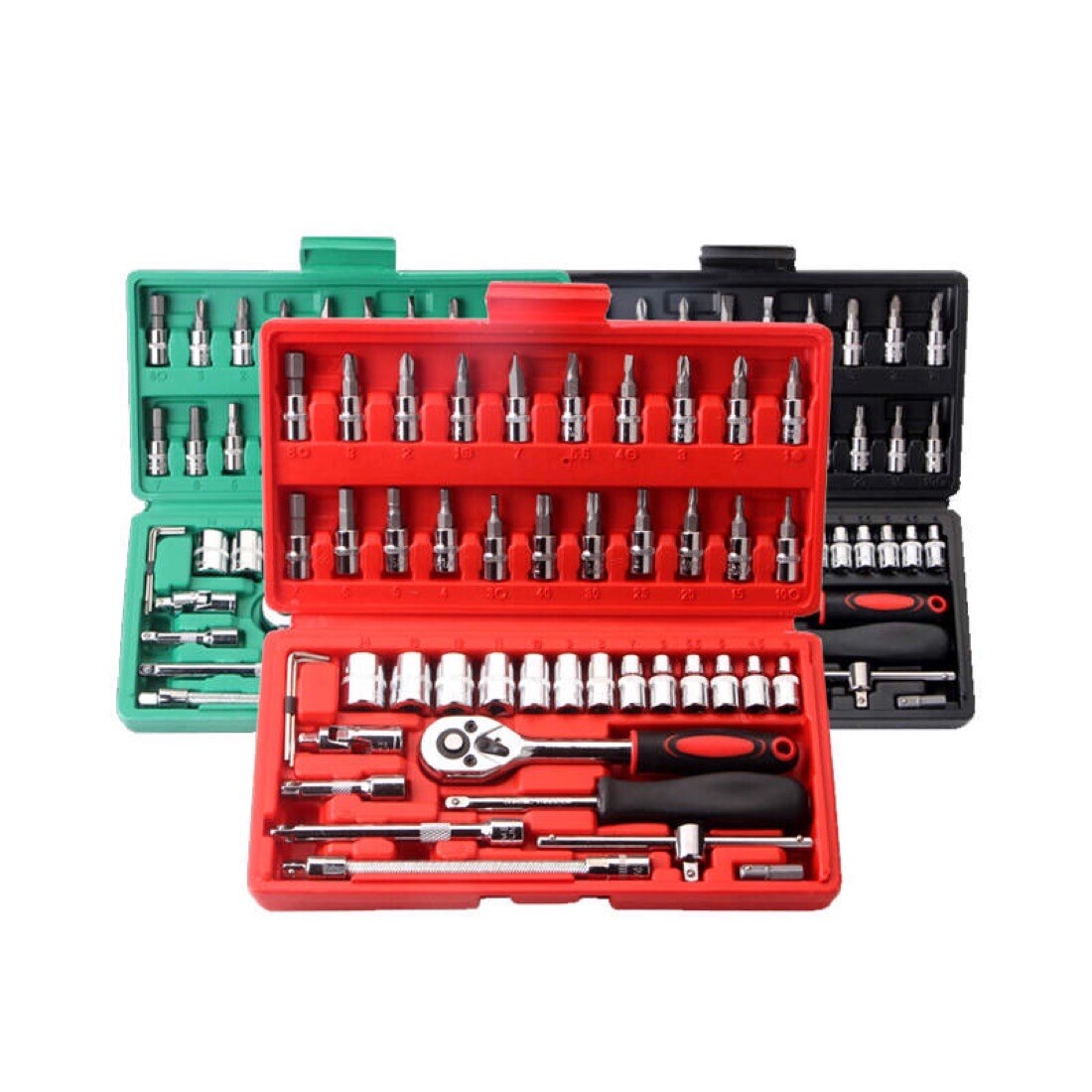 46 pieces essential tools