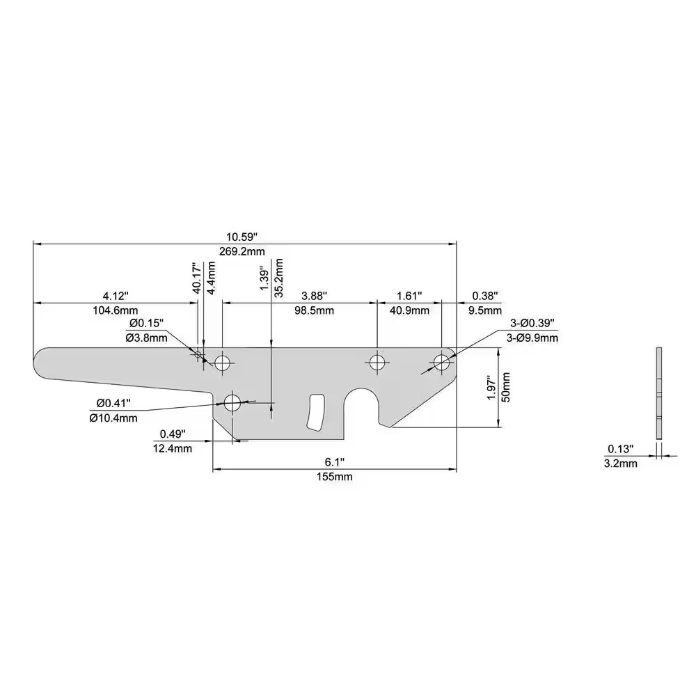 Black Post Latch Gate Set