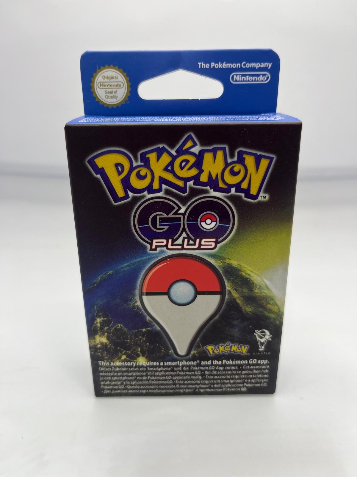 Nintendo Pokemon Bracelet Go Plus Device Bluetooth Bracelet with Clip-In Box