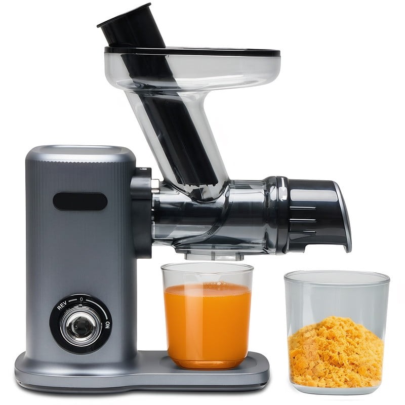 Cold Press Juicer, Slow Masticating Juicer Machines with Extra Wide Feed Chute
