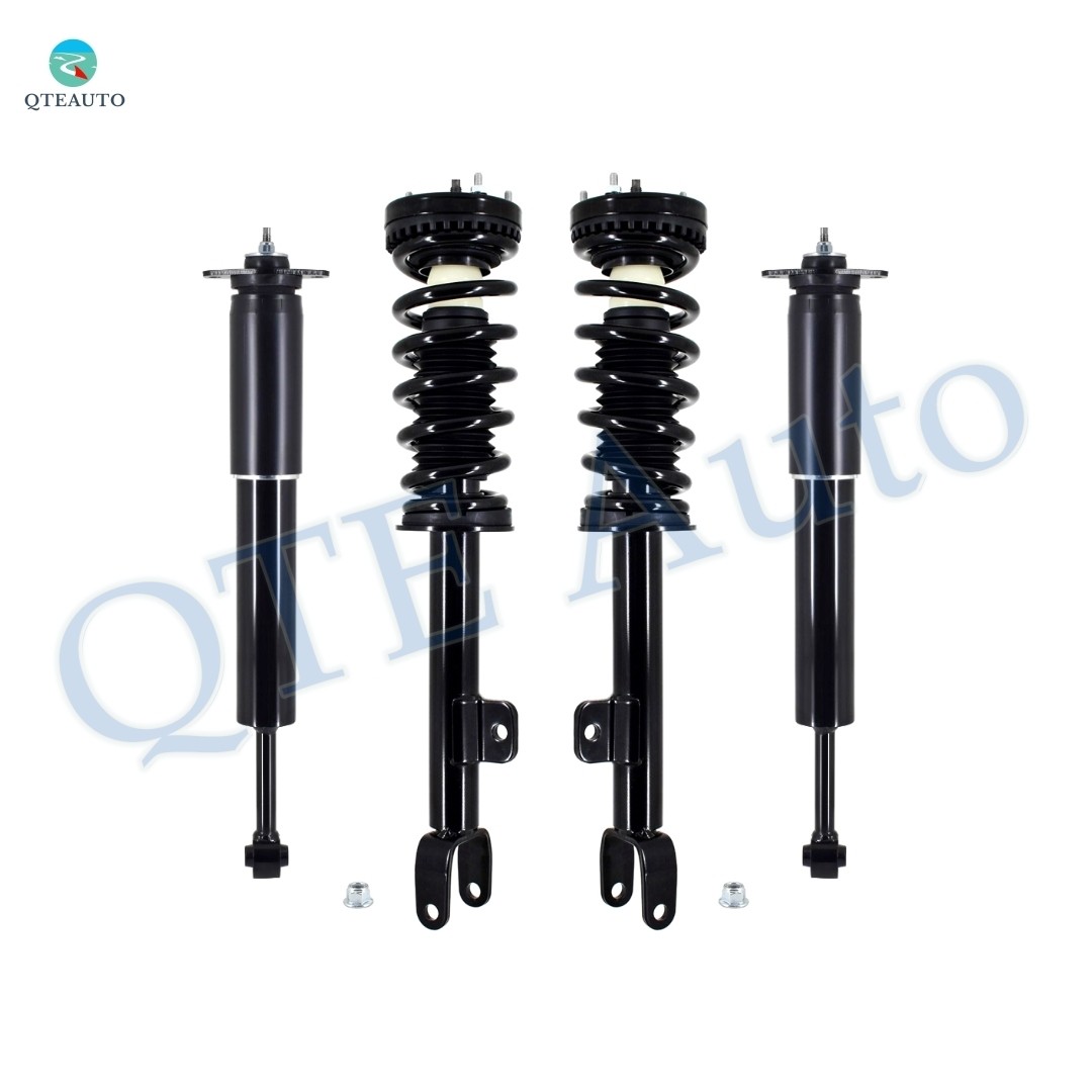 Set 4 Front Quick Strut-Coil Spring-Rear Shock For 2011-2023 Dodge Charger RWD