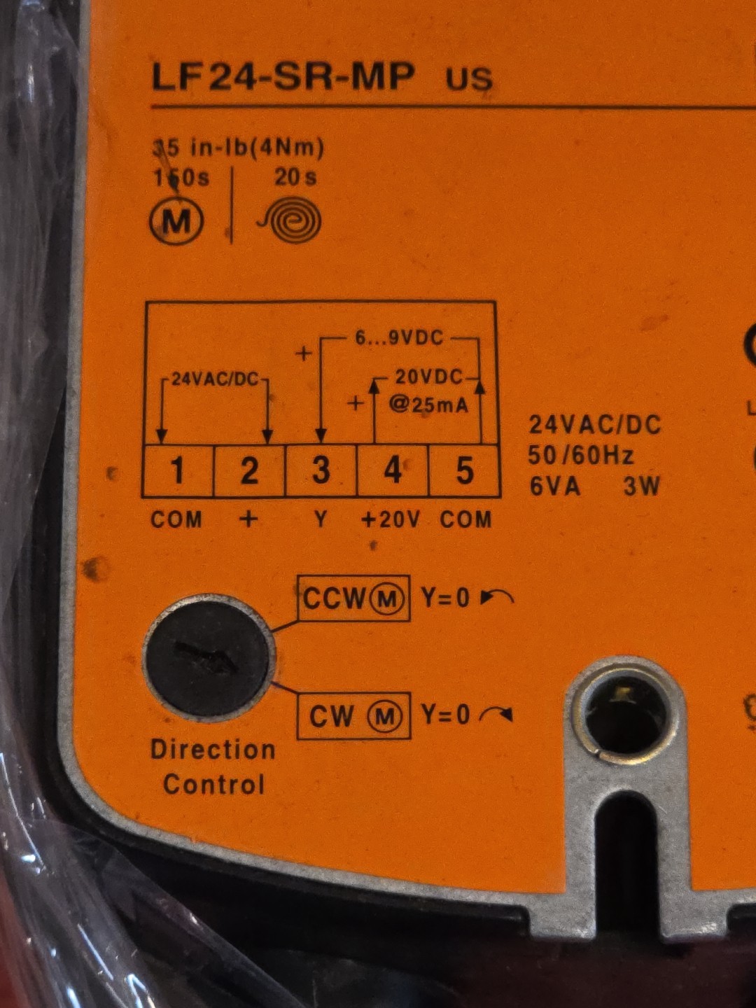 Belimo LF24-SR-MP LF24SRMP Actuator *WE*SHIP*TODAY*