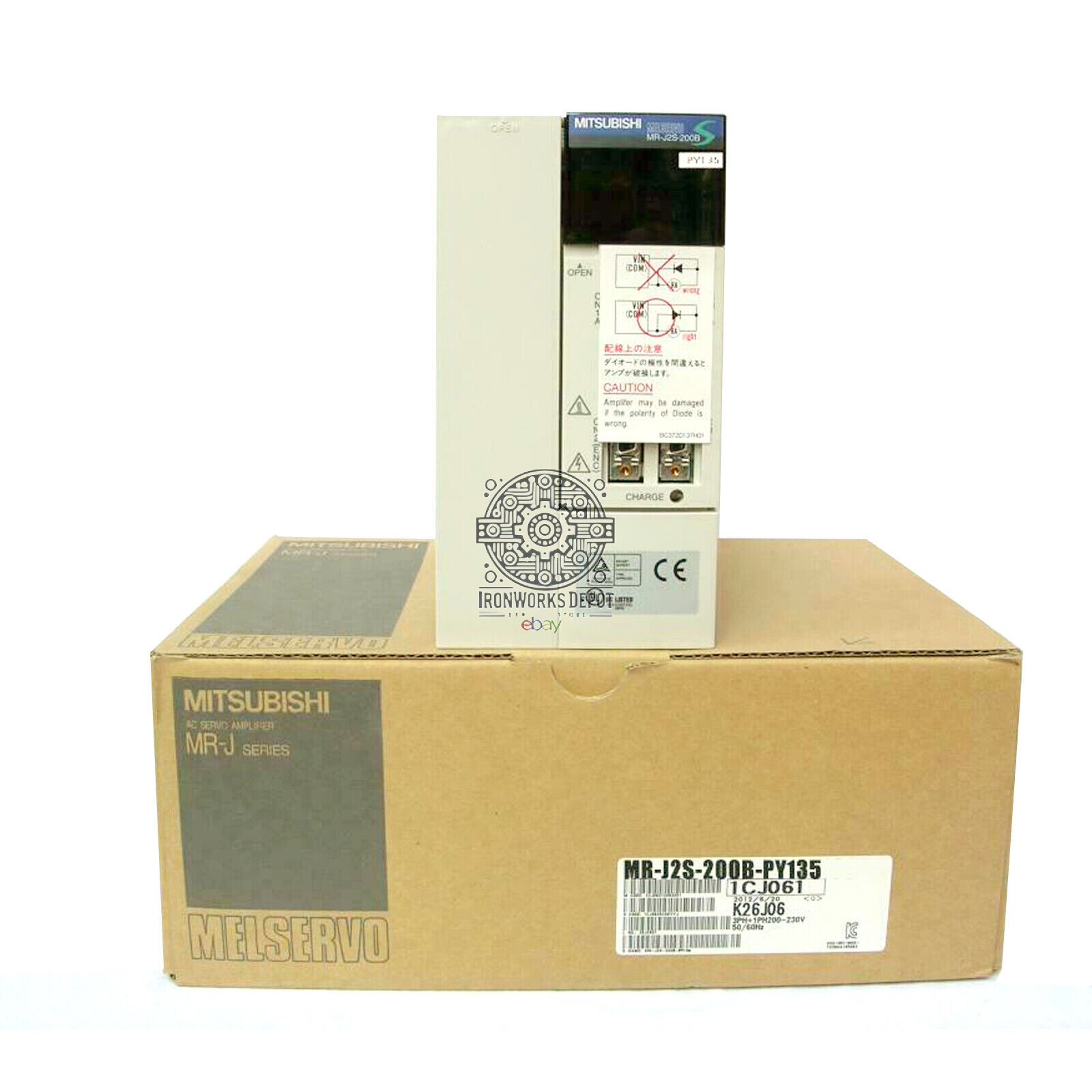 1PCS MITSUBISHI MR-J2S-40B-PY135 Servo Drive NEW