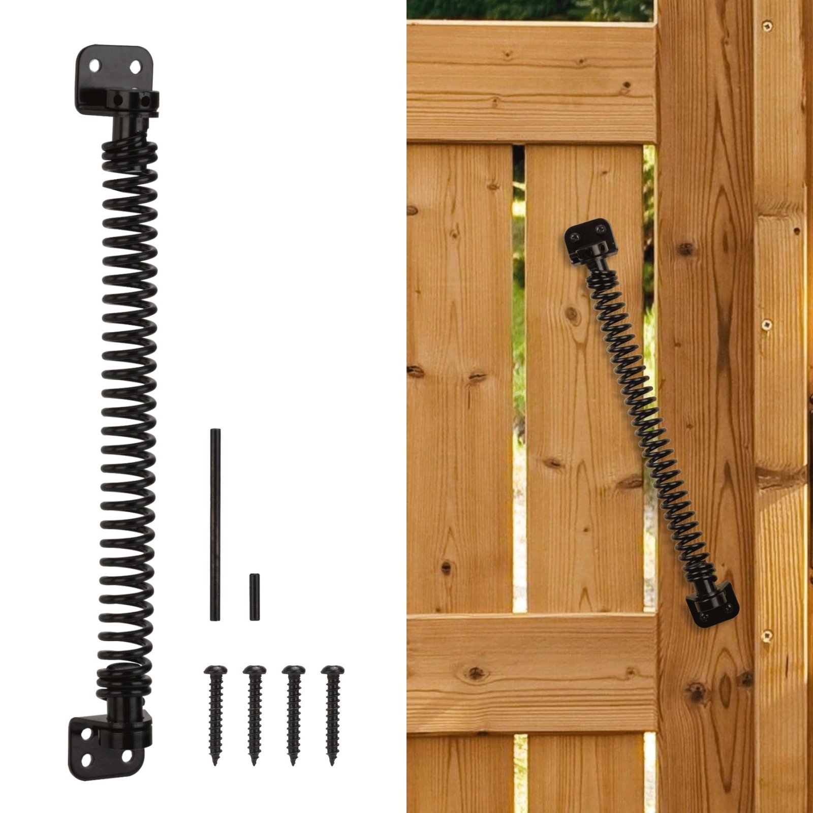 11-1/2" Gate Spring Self Closing Heavy Duty Outdoor Door Spring Automatic Fence