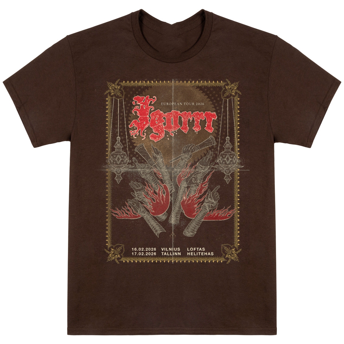 New Popular Igorrr European Tour Gift for Fan Full size S to 5XL T-shirt QA1629