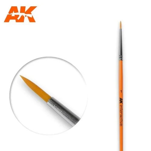 Weathering Brush 1 Round AK Interactive AK603