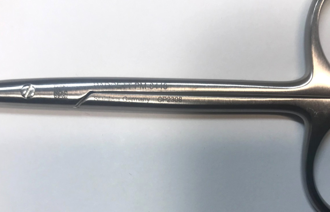 PADGETT PM-0448 Kilner Scissors, Straight with Sharp Tip 4.5" (114 mm)