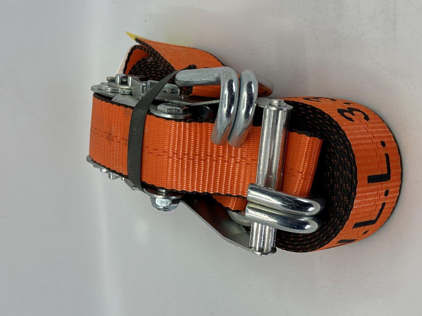 2"X30’ Heavy Duty Ratchet Strap with J Hook 4 Pack