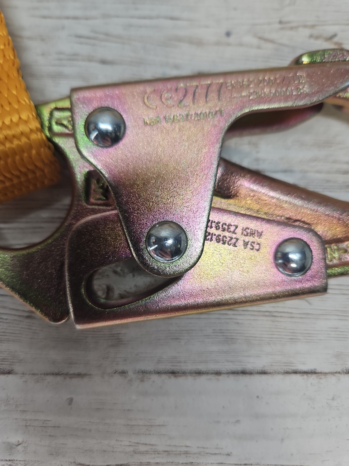 Werner C111104 4ft Web Positioning Lanyard 1in Polyester Web 2 Snap Hooks