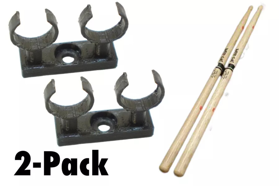 Drumstick Mod Holder Clamp set for Rush Pinball Machine Stern Neil Peart