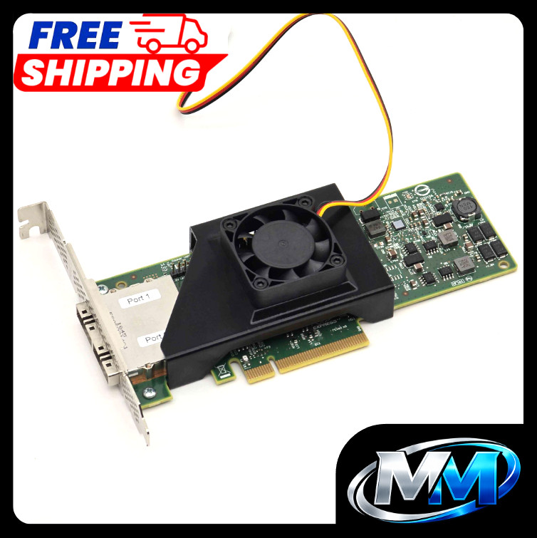LSI 9207 8e SAS HBA Cooling Fan Included + Shroud Cooler Kit