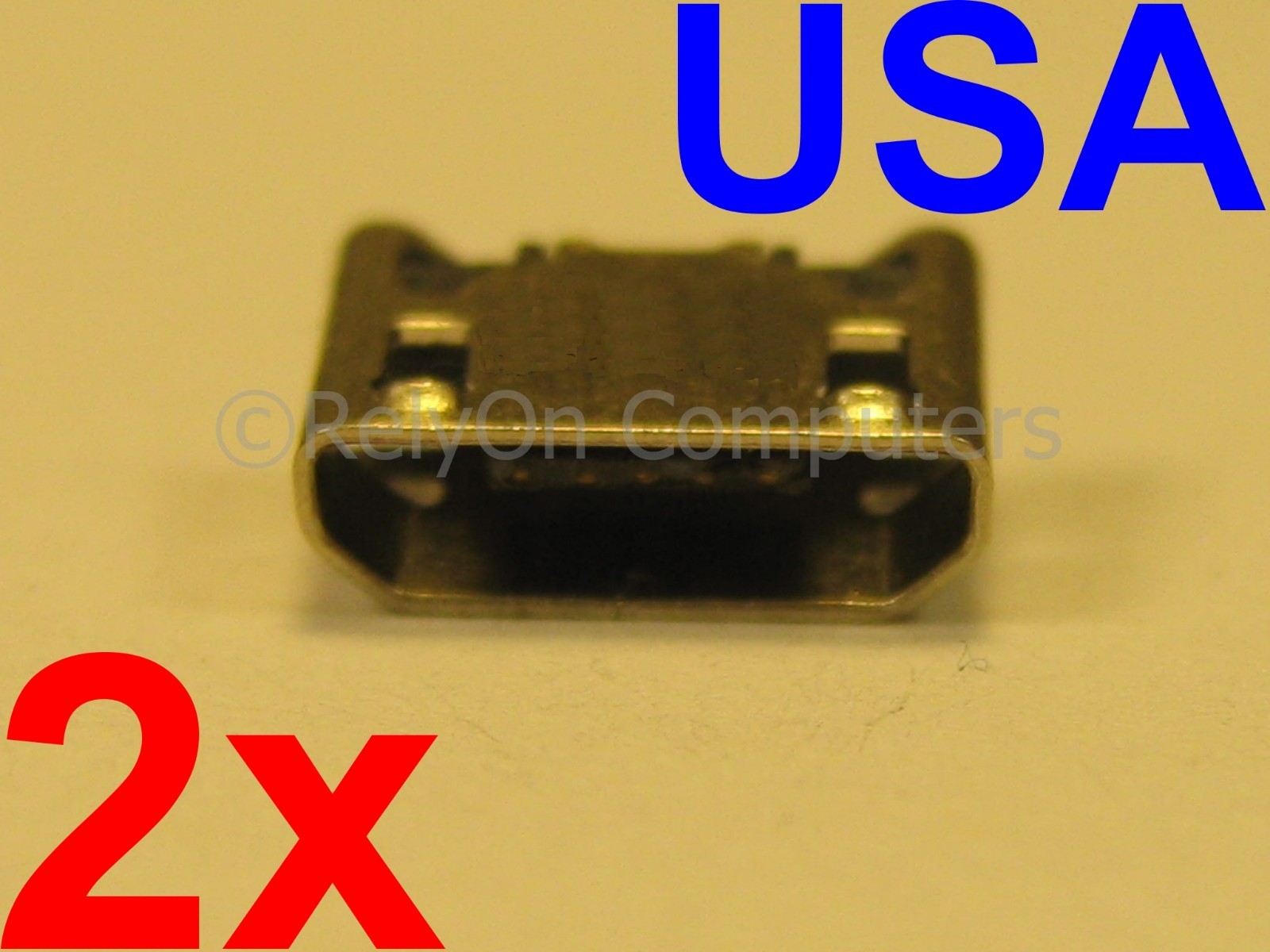 2 Micro USB Charging Port Power for JBL Link 10 20 300 500 Bluetooth Speaker USA