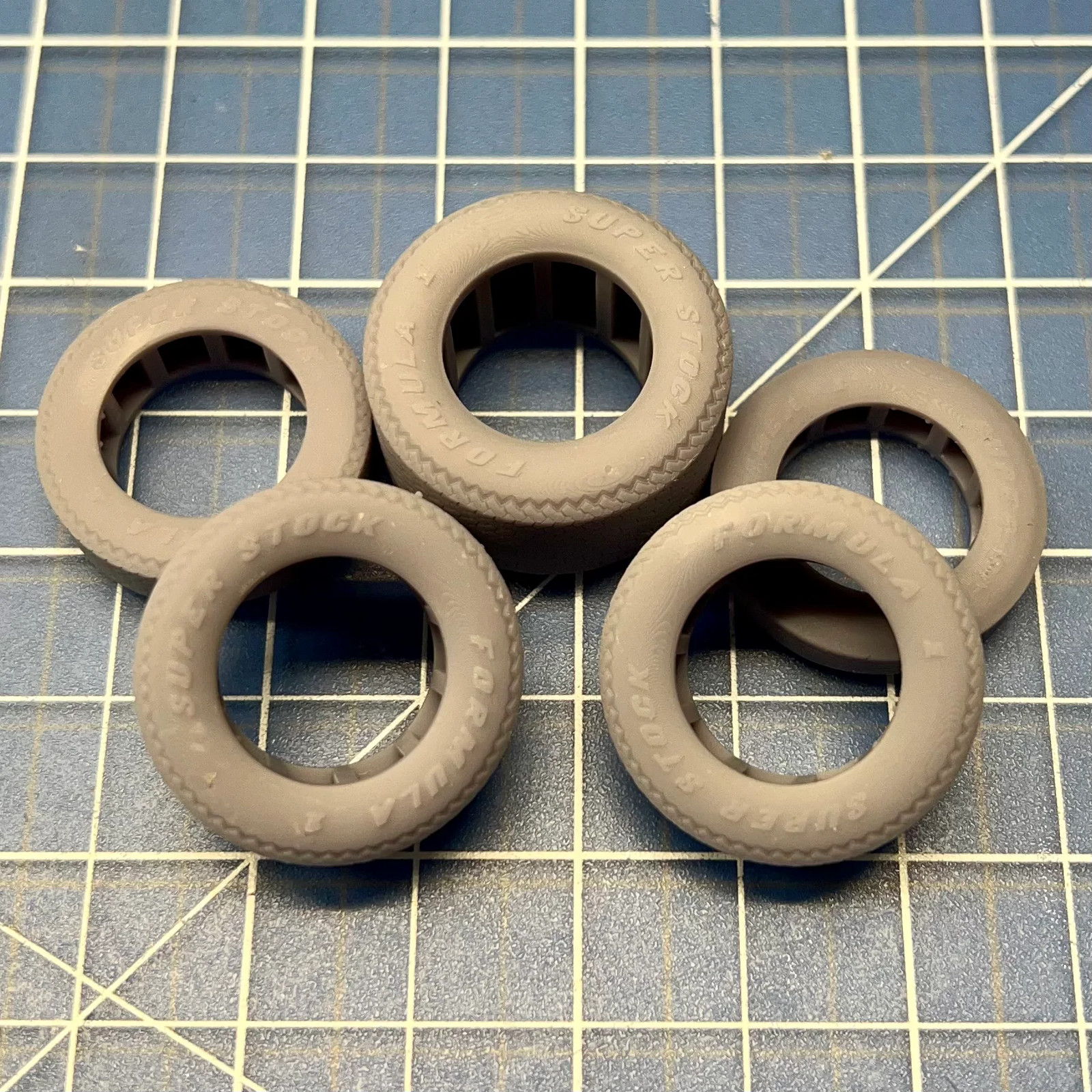 Formula 1 Super Stock Tire 1/25 1/24 (SOLD IN PAIRS)