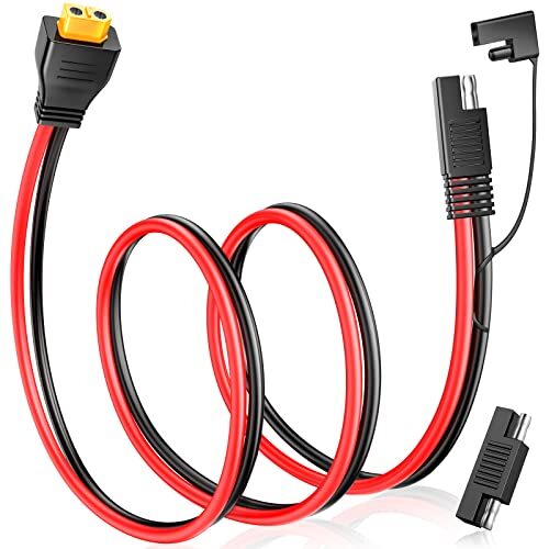 10AWG SAE to XT60 Connector Extension Cable SAE Plug XT60 Female Adapter Char...