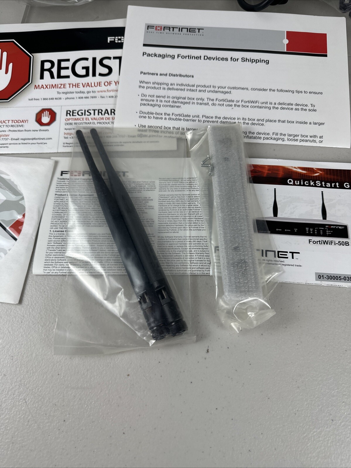 Fortinet FWF-50B Wireless Security Appliance Firewall
