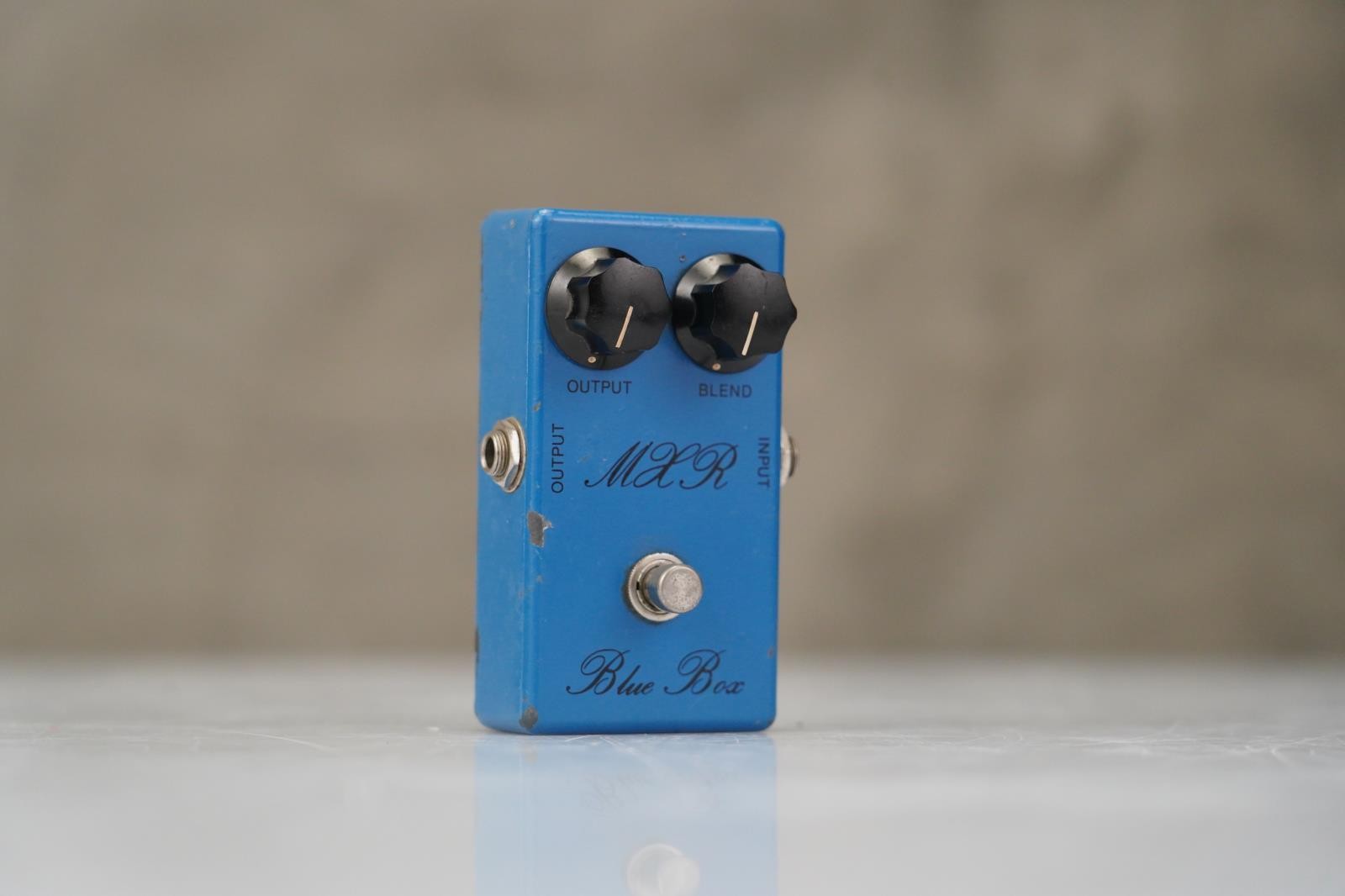MXR Blue Box Bud Script Logo Pedal #59346