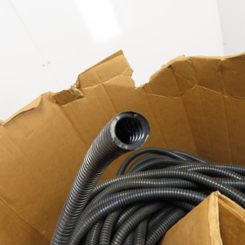 500PE .500"ID NFRPE Split Wire Loom Conduit Empire Convoluted Tubing Approx 750'