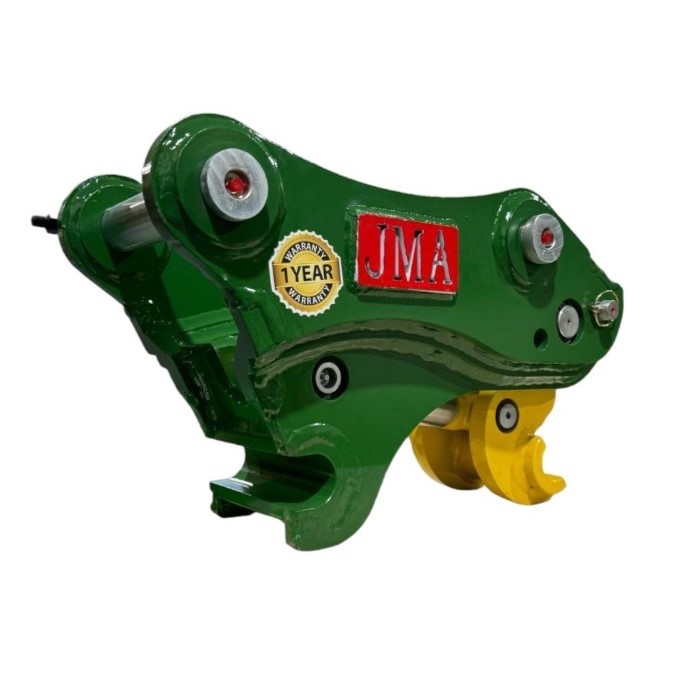 JMA Manual Quick Coupler for 1 - 2 Tons Mini Excavator. 30mm Pins