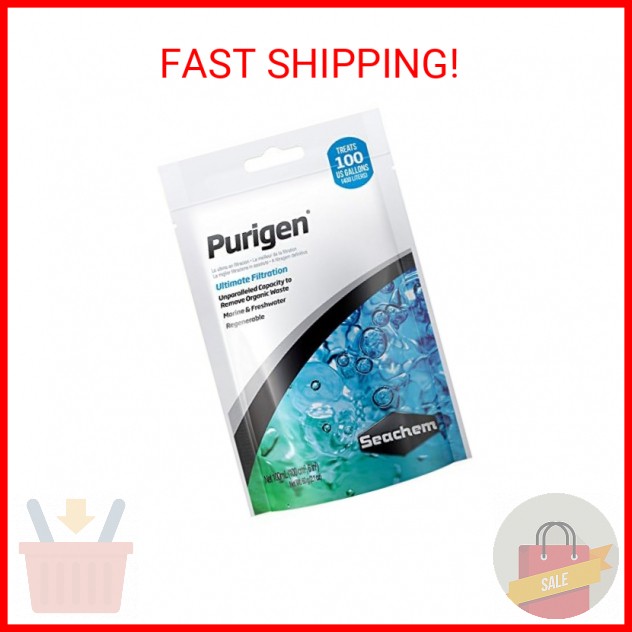 Seachem Indoor Purigen Organic Filtration Resin - Fresh and Saltwater 100 ml