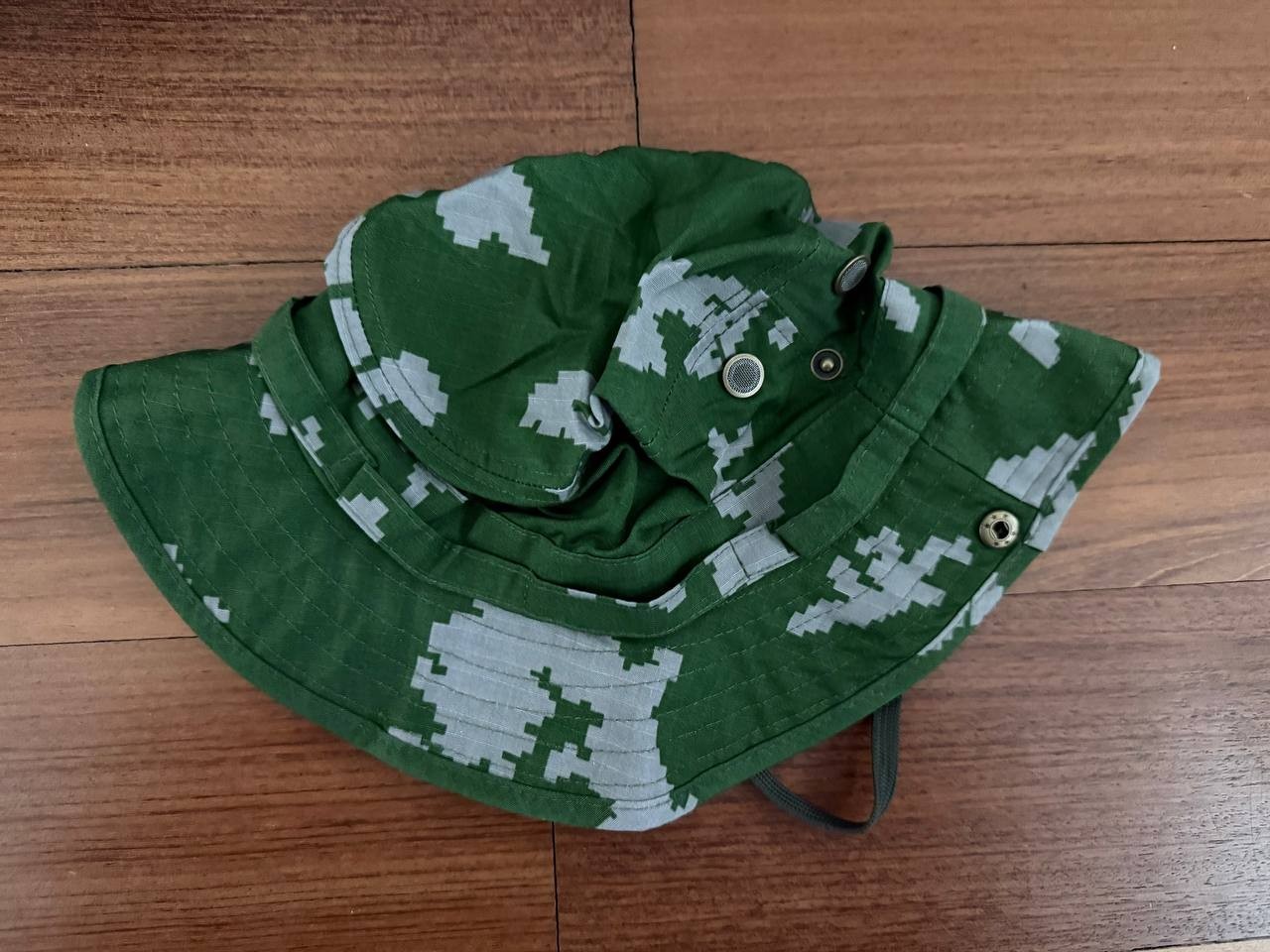 Russian White Berezka Camo Boonie Panama Hat  - Size 58