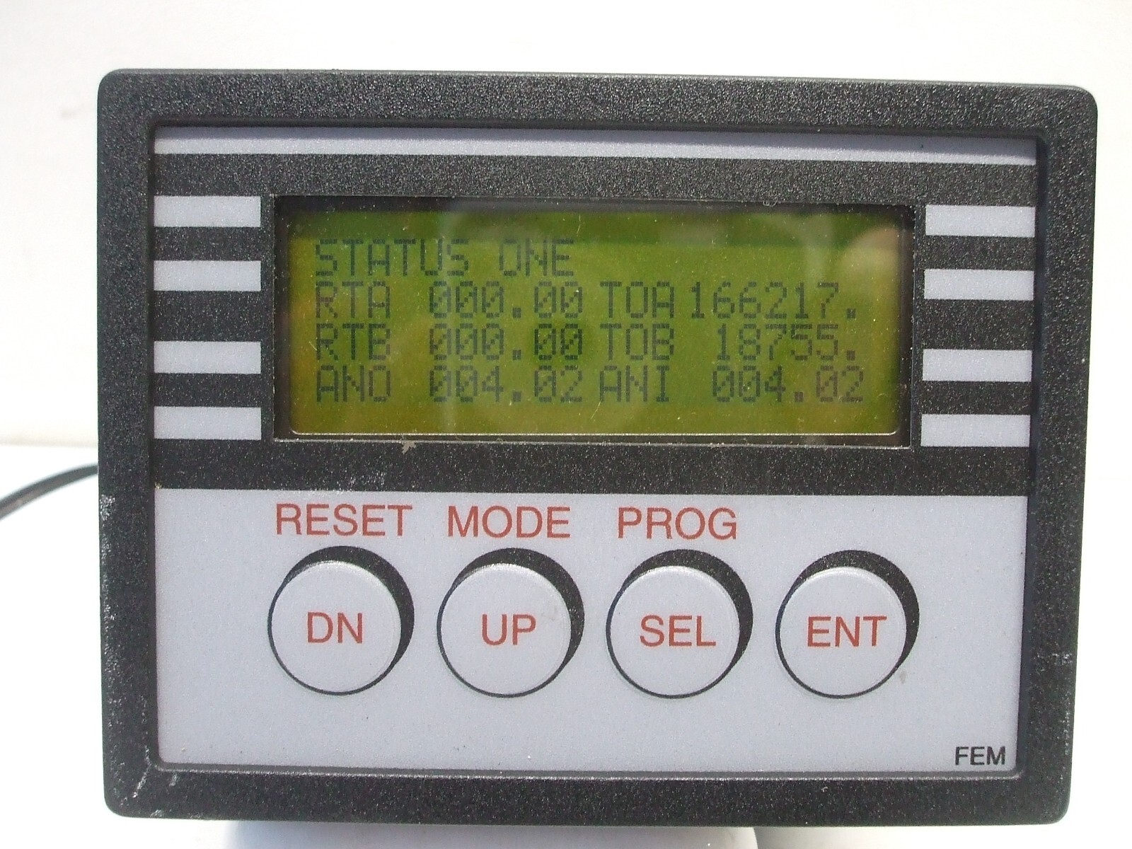 FEM-03 Gear Flow Sensor/Transmitter, Used