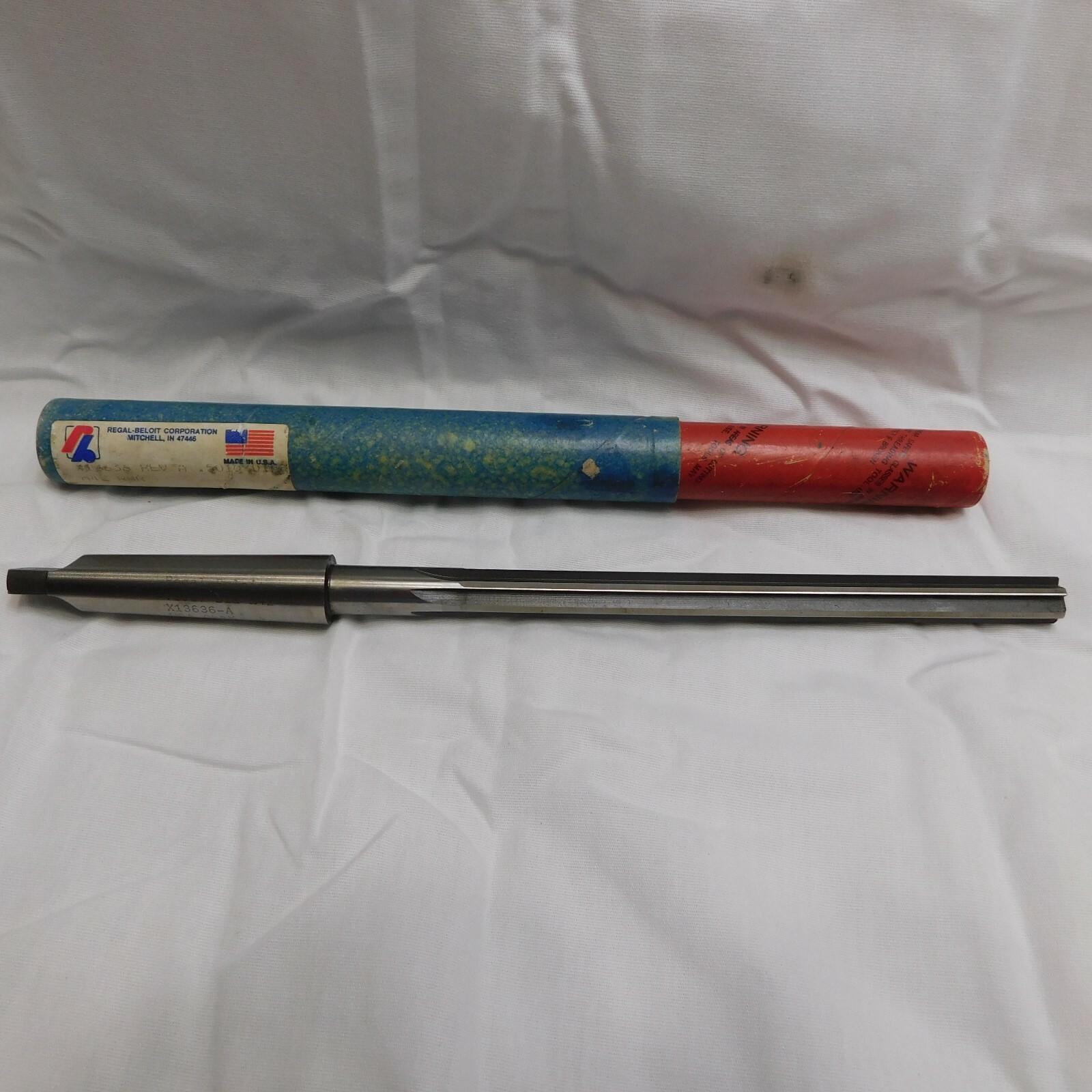 Regal-Beloit .5007 Dia. Tapered Shank Reamer M42 - Made in the USA