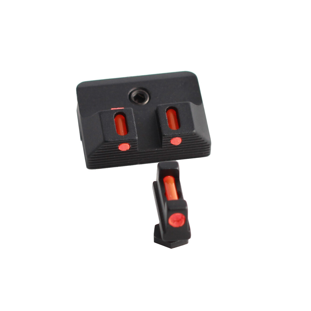 Fiber Front/ Rear Sight Handgun Combat Sights for Glock Standard
