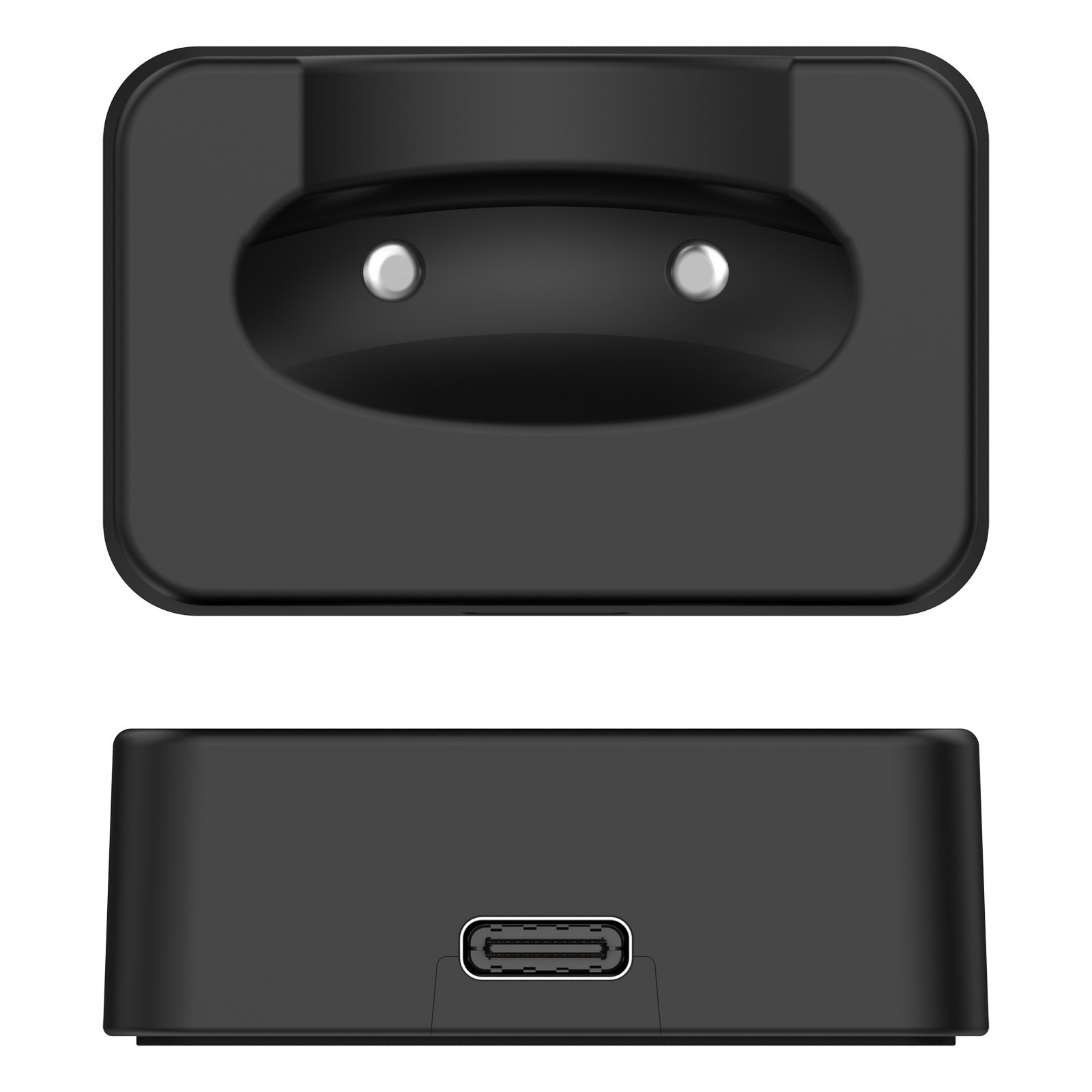 For Pixel Watch 4 Fast Charge for Type C Adapter Portable ABS Construction Black