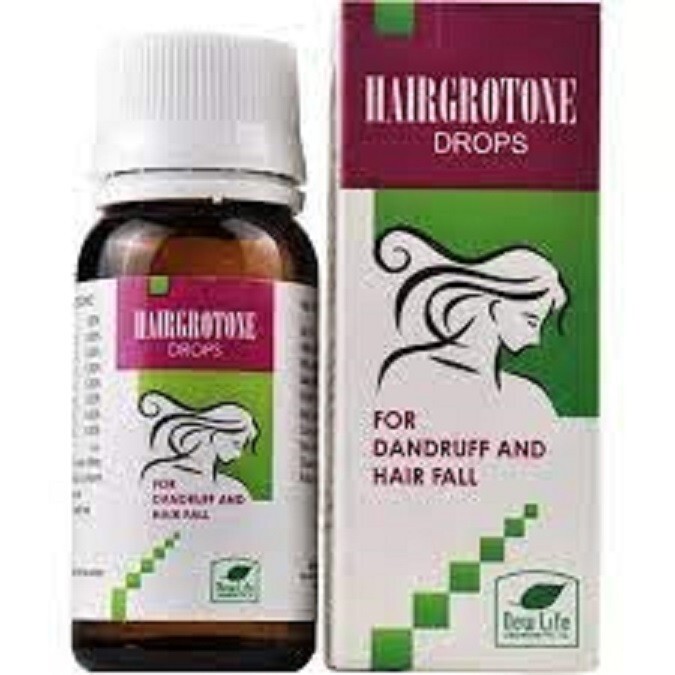 New Life Hairgrotone Drops (30ml) Homeopathic Free Shipping World Wide