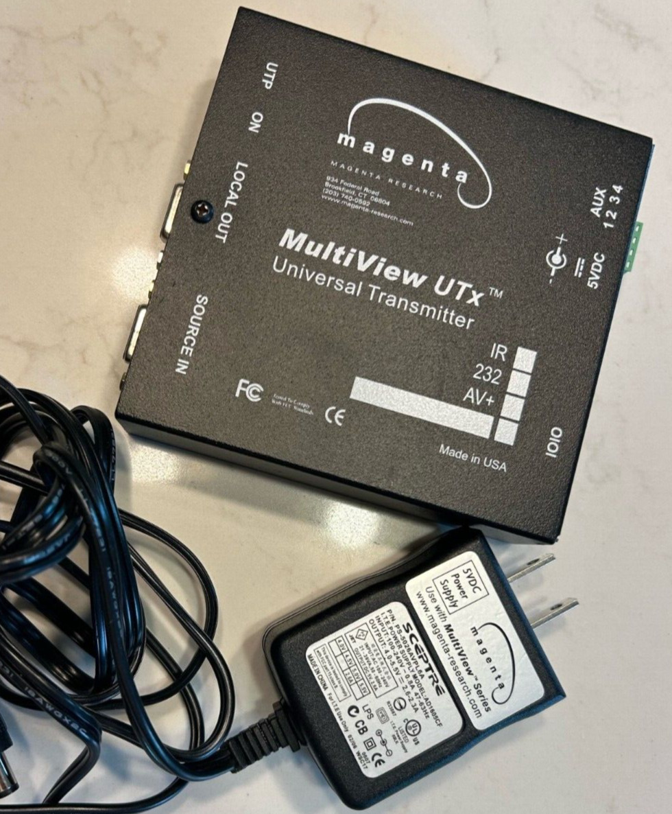 Magenta MultiView UTx Universal Transmitter With Power Supply